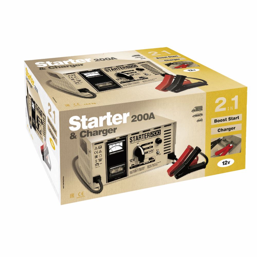 Produktbild Gys Batterieladegerät und Starthilfe START 200 bild 2