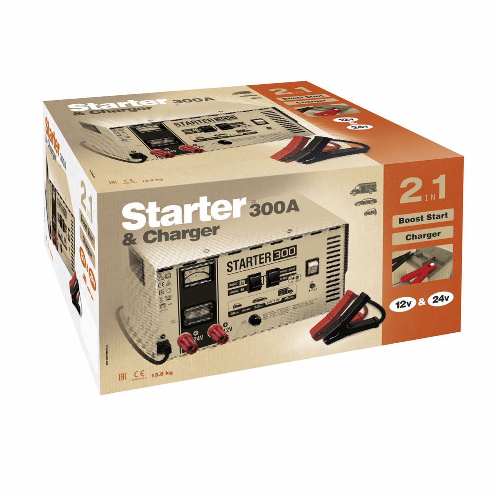 Produktbild Gys Batterieladegerät und Starthilfe START 300 bild 2