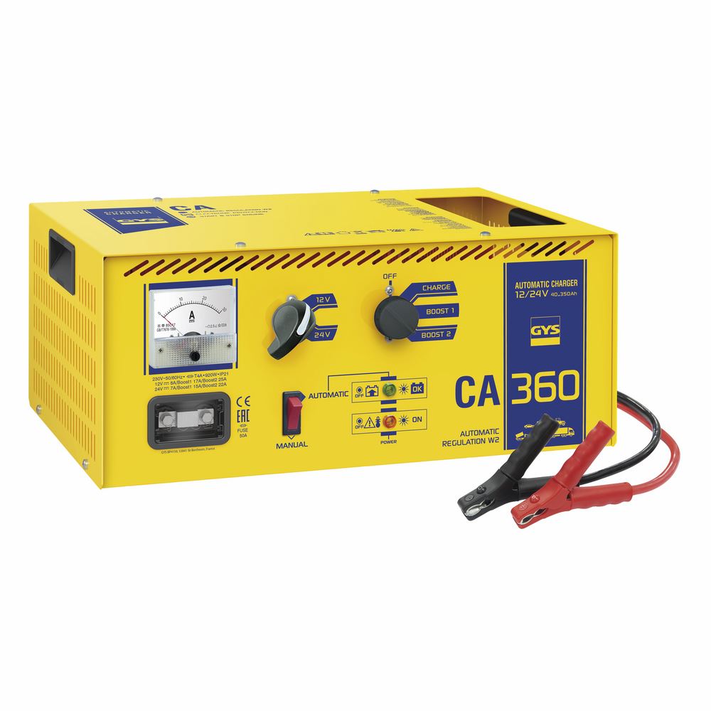 Produktbild Gys CA 360 Ladegerät Batterieladegerät 12V 24V