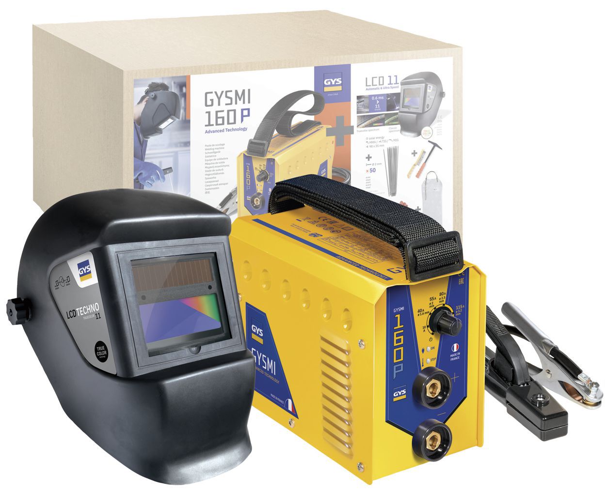 Produktbild Gys Schweißbox GYSMI 160 P und Schweißhelm LCD TECHNO 11 bild 3