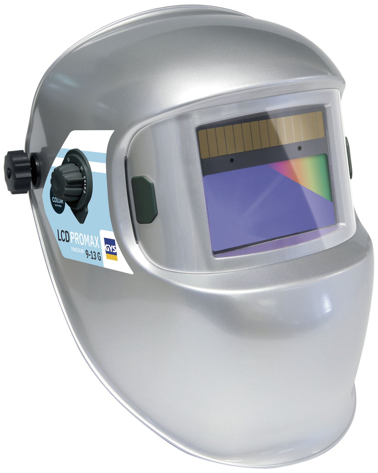 Produktbild Gys Schweißhelm LCD PROMAX 9 13 G SILVER bild 2