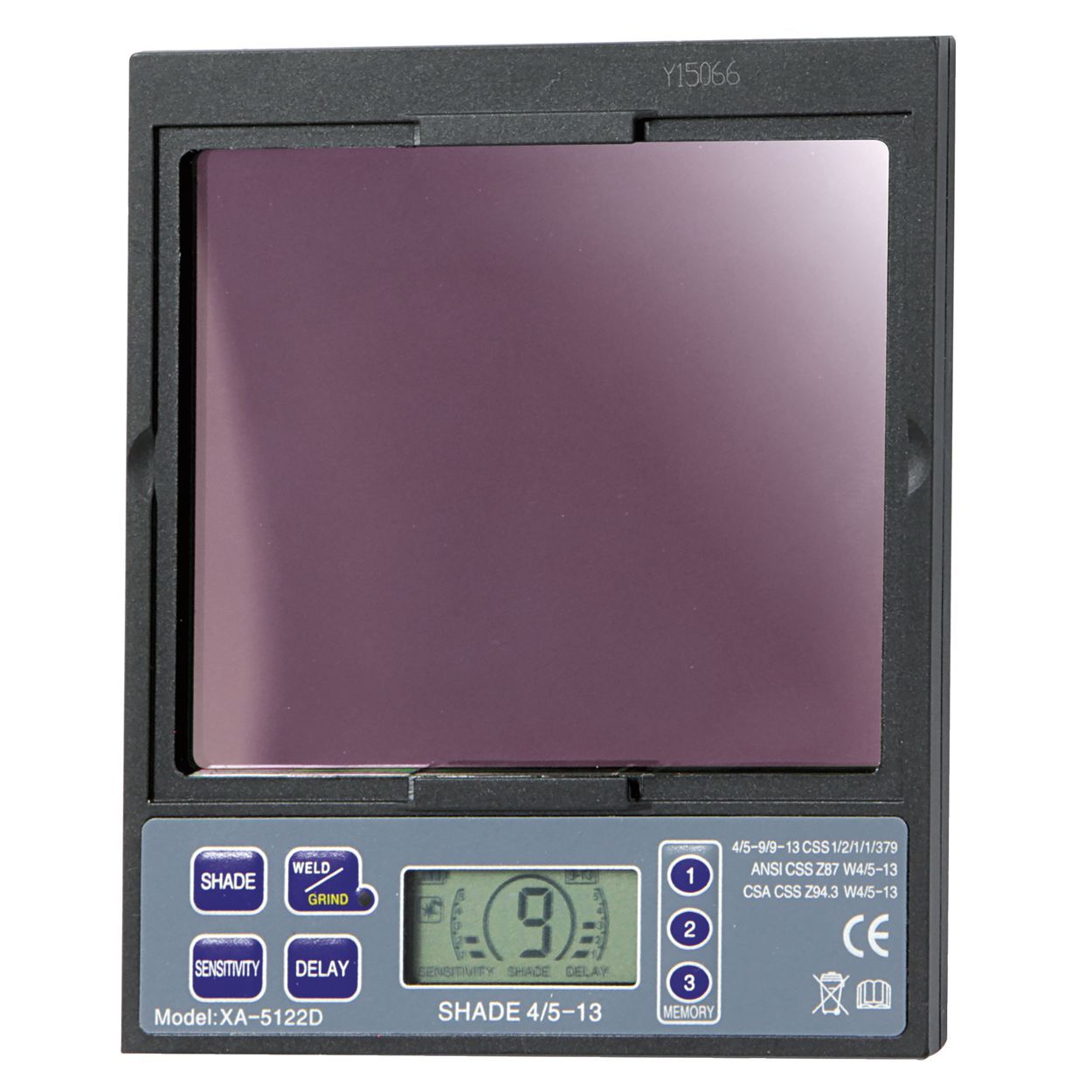 Produktbild Gys Schweißschutzhelm Gebläse Atemschutzsystem LCD GYSMATIC 5/13 Air XXL bild 2