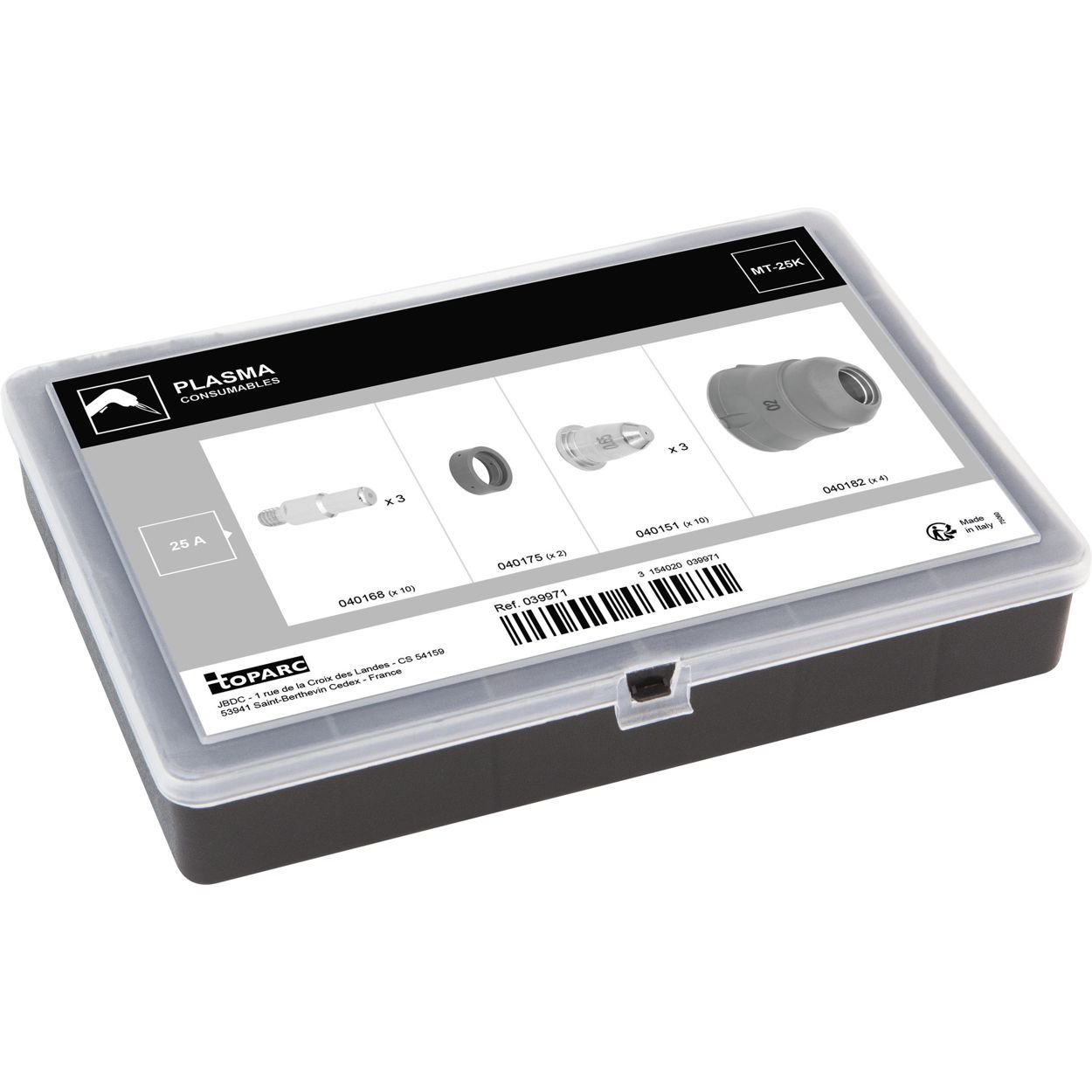 Produktbild Gys Zubehör Verschleißteile Box S25K für CUTTER 25K bild 2