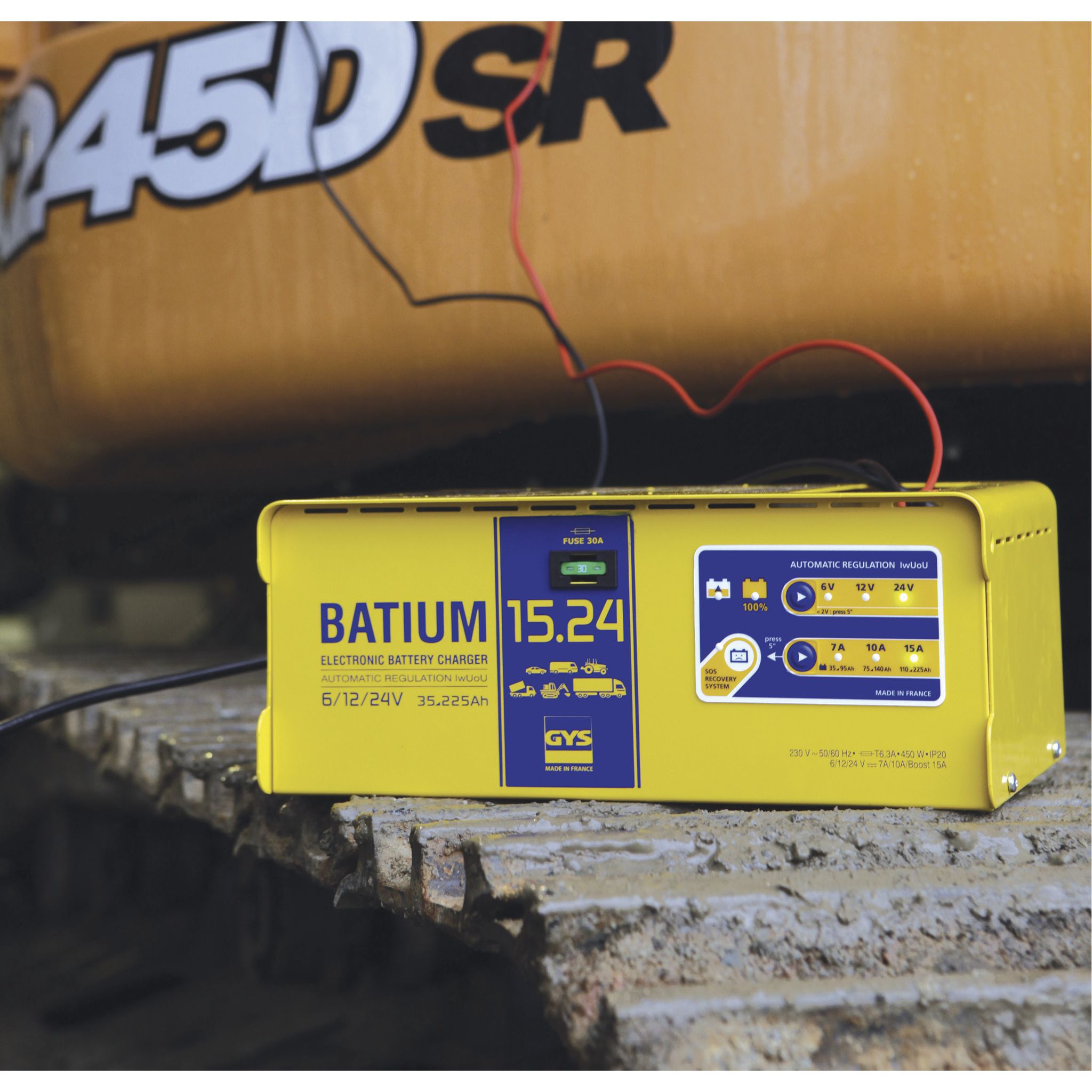 Produktbild Batterieladegerät Gys BATIUM 15-24 bild 3