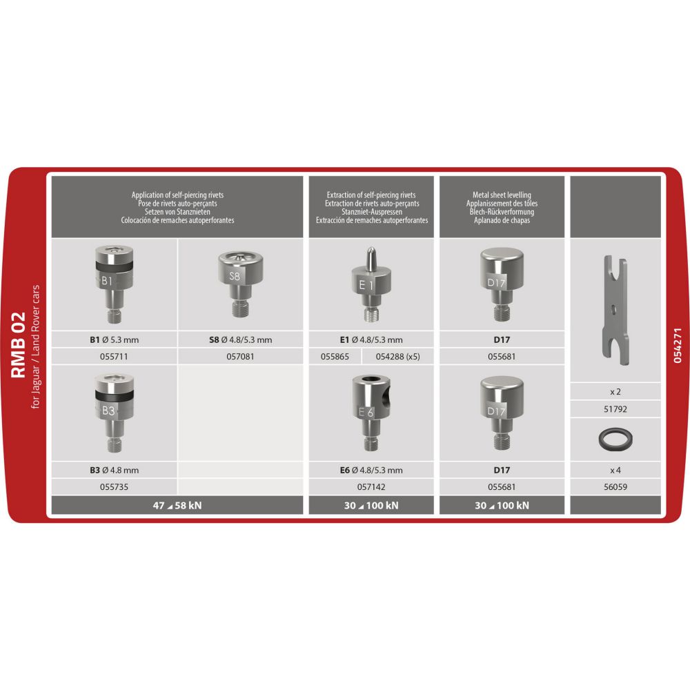 Produktbild Gys Matrizen Set RMB 02 Jaguar Land Rover Gruppe bild 2