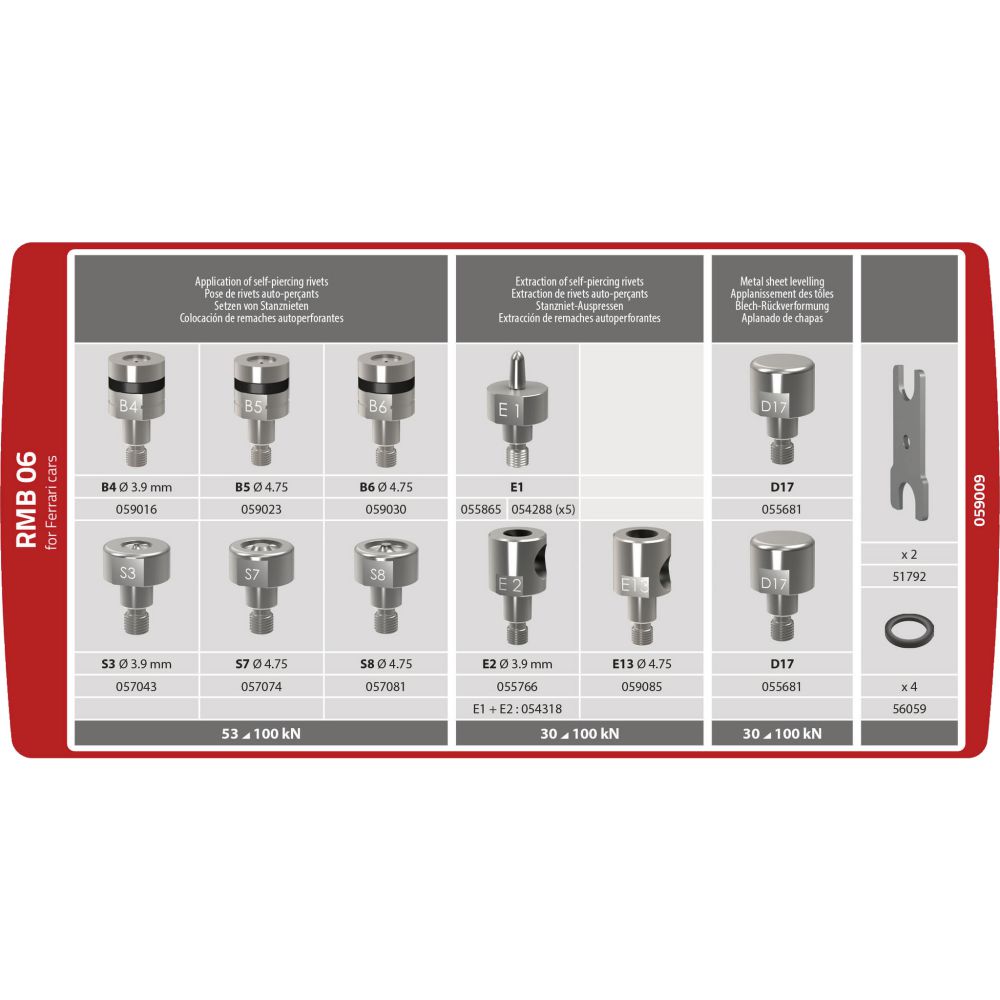 Produktbild Gys Matrizen Set RMB 06 Ferrari bild 2