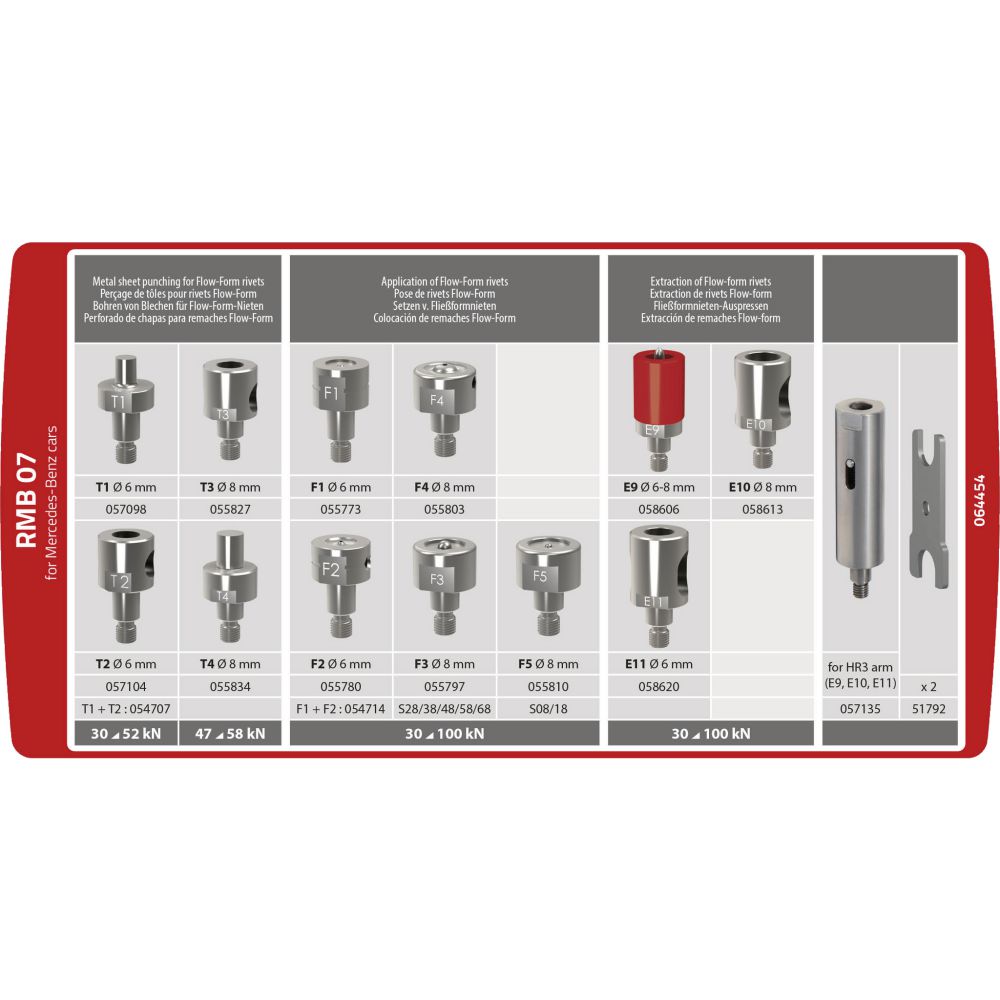 Produktbild Gys Matrizen Set RMB 07 Mercedes-Benz bild 2