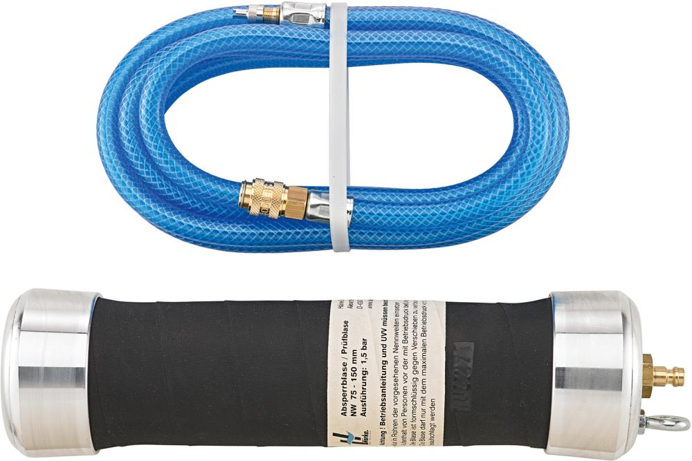 Produktbild Härke Absperrblase NW 75 bis 150 mm Alu Vorsatzkörper