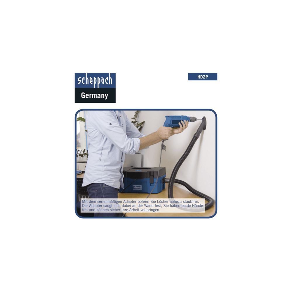 Produktbild SCHEPPACH Absauganlage HD2P 230V 50Hz 1250W bild 14