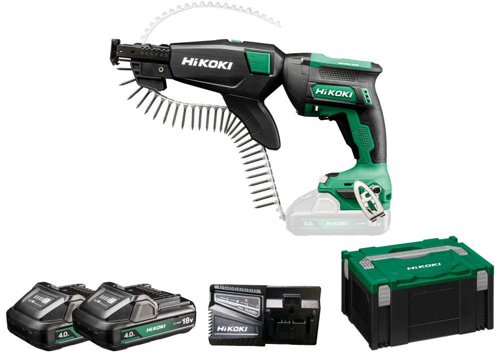 Produktbild Hikoki W18DA Akku Magazinschrauber 4,0 Ah HSC III