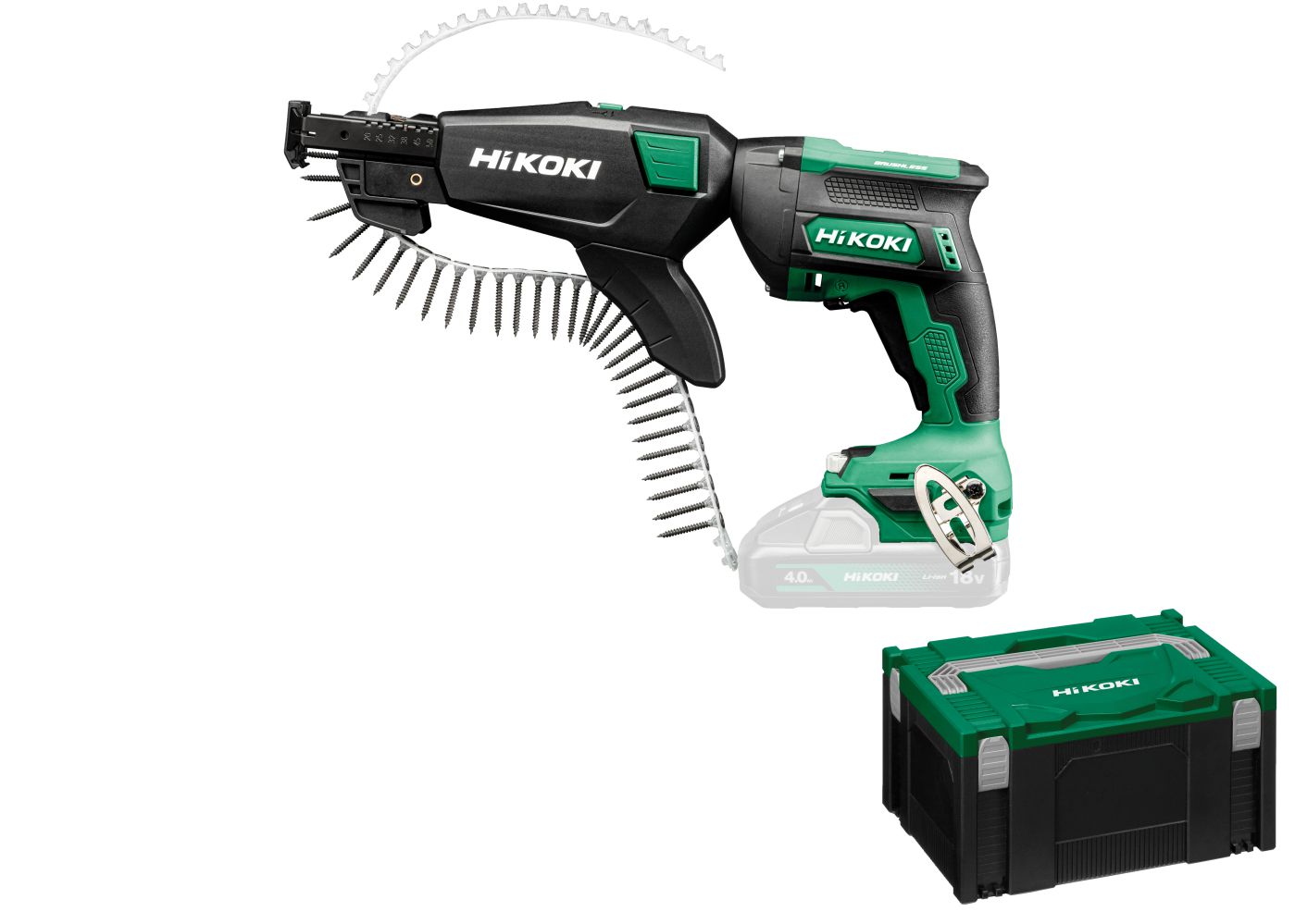 Produktbild Hikoki W18DB Akku Magazinschrauber Basic HSC III