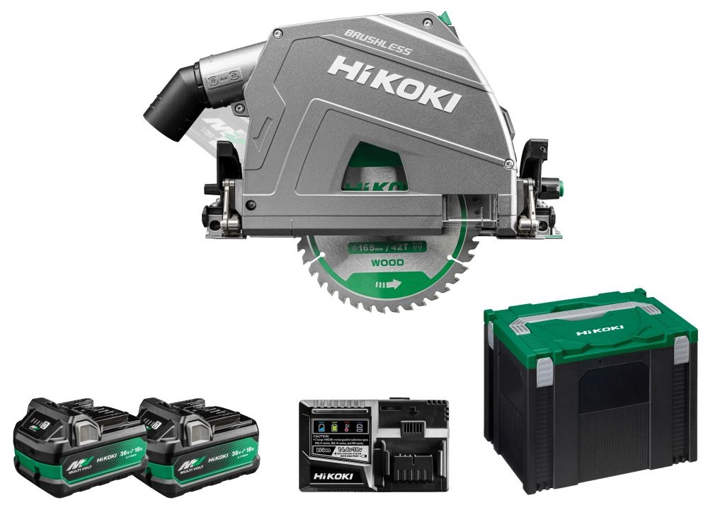 Produktbild Hikoki Akku Tauchkreissäge C3606DPA 2,5 Ah HSC IV