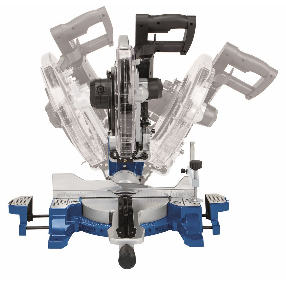 Produktbild Scheppach Kappzugsäge HM140L 220-240V 50Hz 2200W 305mm bild 2