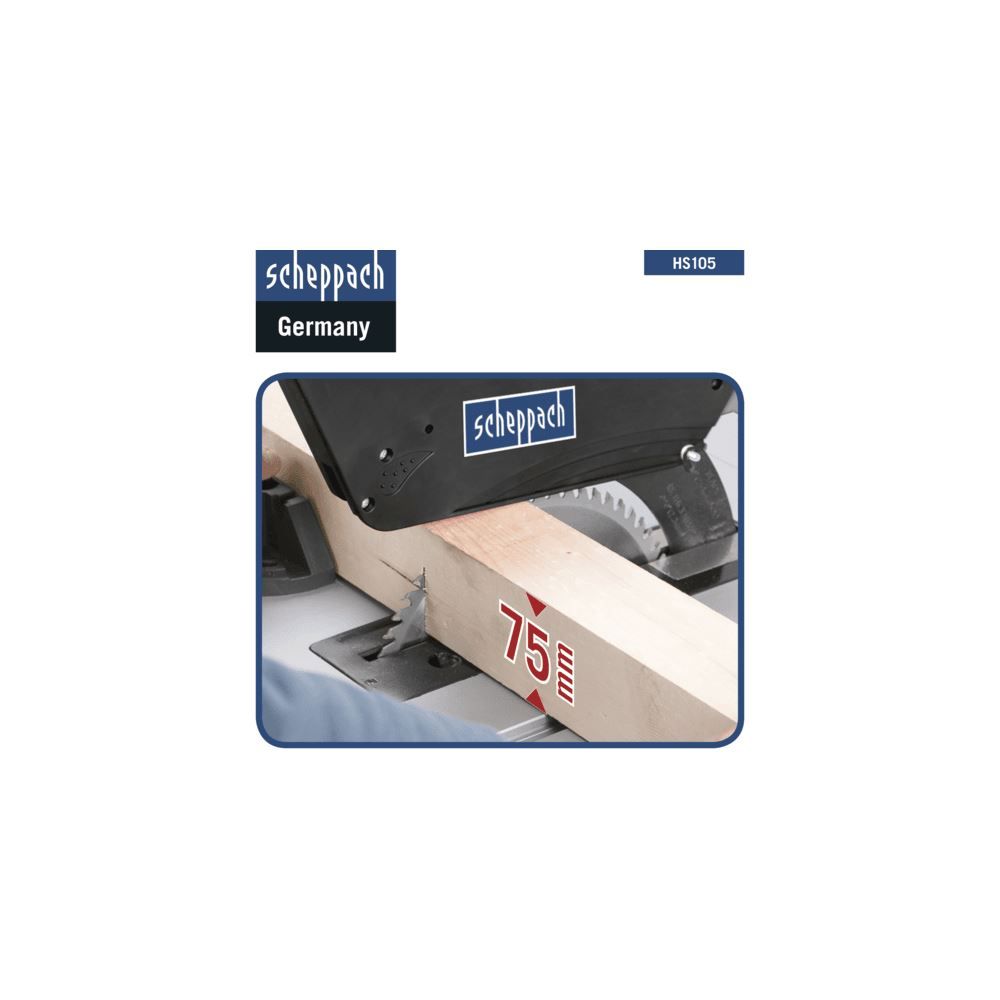 Produktbild SCHEPPACH Tischkreissäge HS105 230V 50Hz 2000W 255mm bild 5