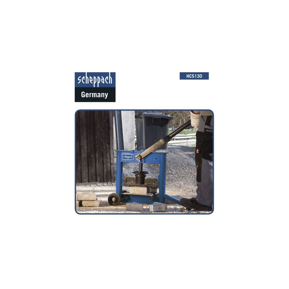 Produktbild SCHEPPACH Steinknacker Streintrenner HSC130 bild 3
