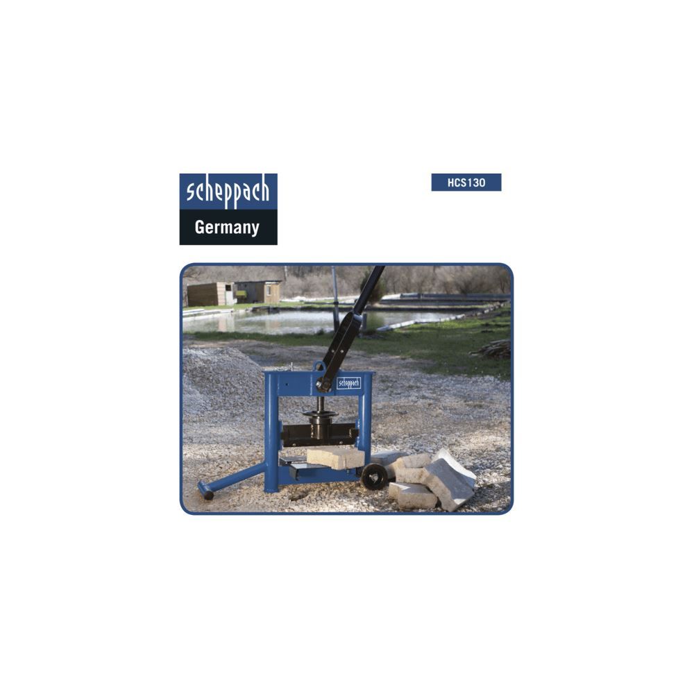 Produktbild SCHEPPACH Steinknacker Streintrenner HSC130 bild 4