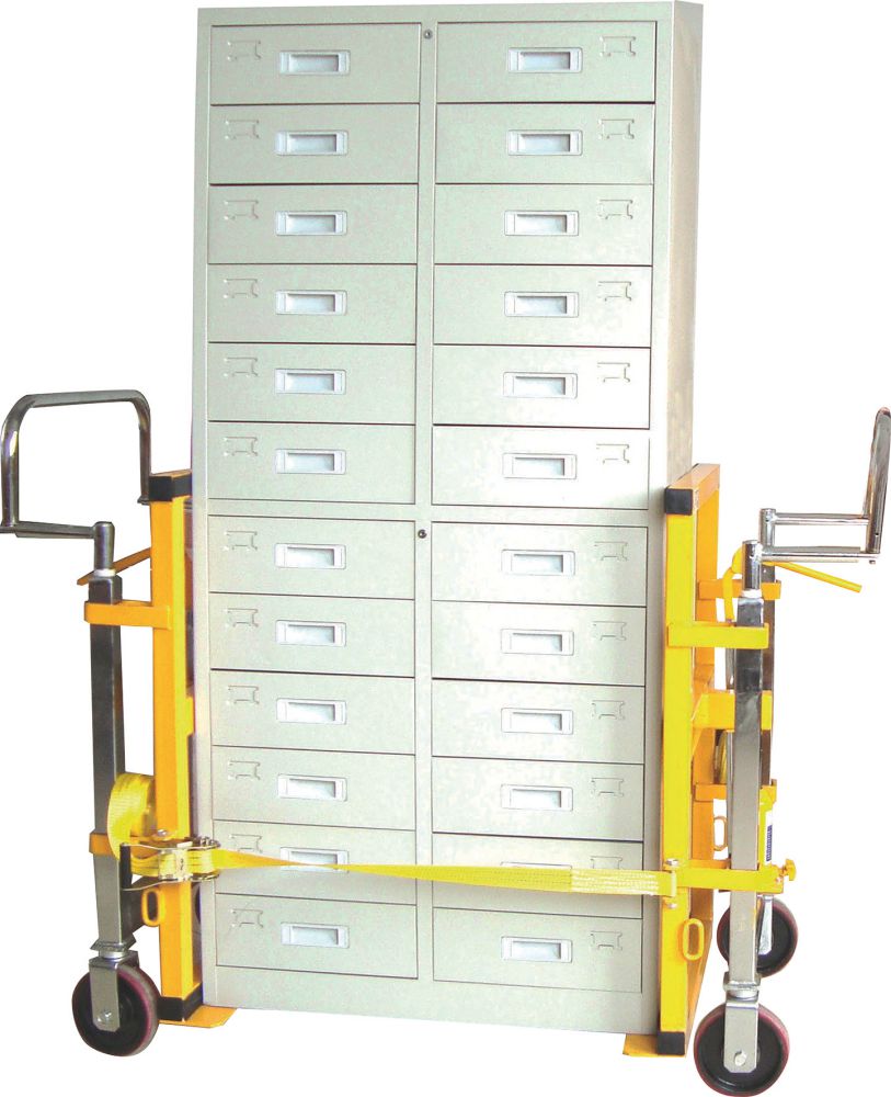 Produktbild Hubtranporter hydraulisch für Schwerlast mit Hub 250mm, Rad 150mm