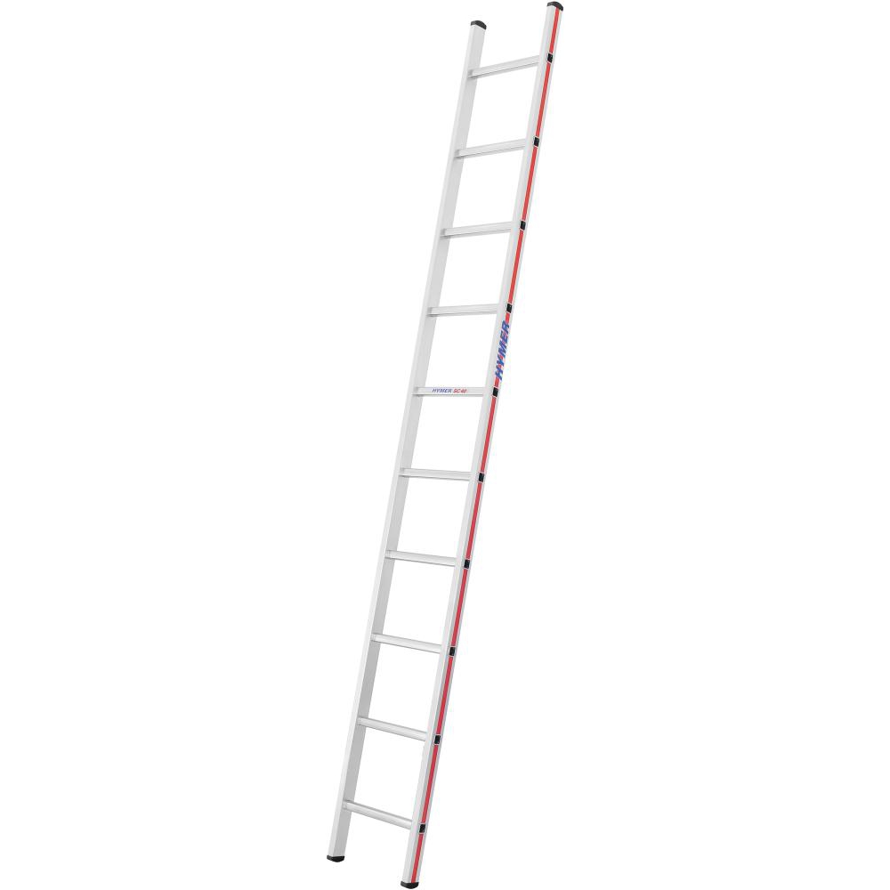 Produktbild Hymer Sprossenanlegeleiter 8 Sprossen Länge 2,34 Meter bild 1