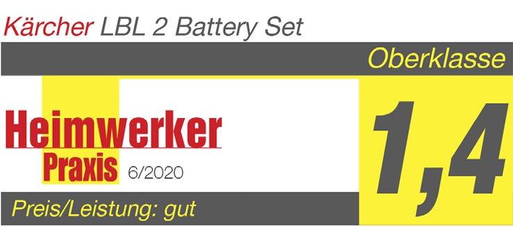 Produktbild Kärcher Akku Laubsauger LBL 2 Battery Set Auszeichnung Heimwerker Praxis bild 6