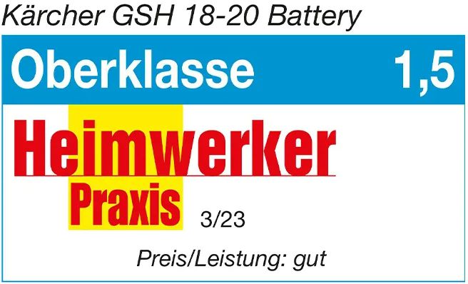 Produktbild Kärcher Akku Gras- und Strauchschere GSH 18-20 Battery - Heimwerker-Praxis Test bild 7