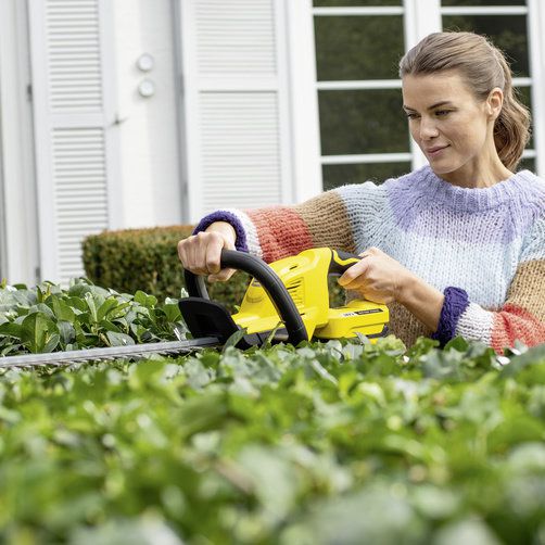 Produktbild Kärcher Akku Heckenschere HGE 18-45 Battery Set Beispiel 3 bild 4