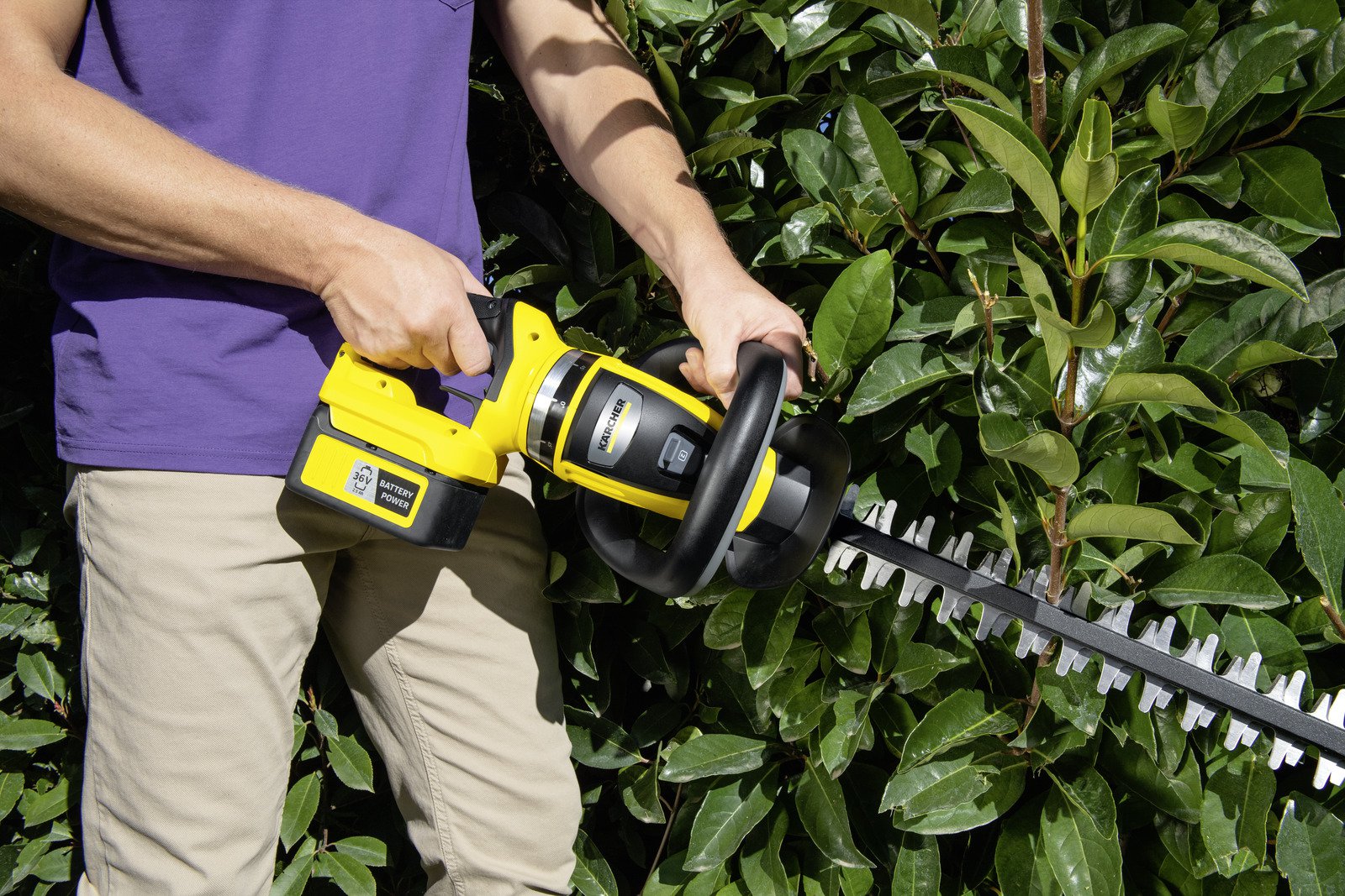 Produktbild Kärcher Akku-Heckenschere HGE 36-60 Battery Beispiel 2 bild 7