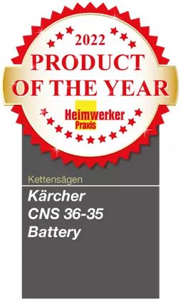 Produktbild Kärcher Akku Kettensäge CNS 36-35 Battery- Heimwerker Praxis Product of the Year 2022 bild 12
