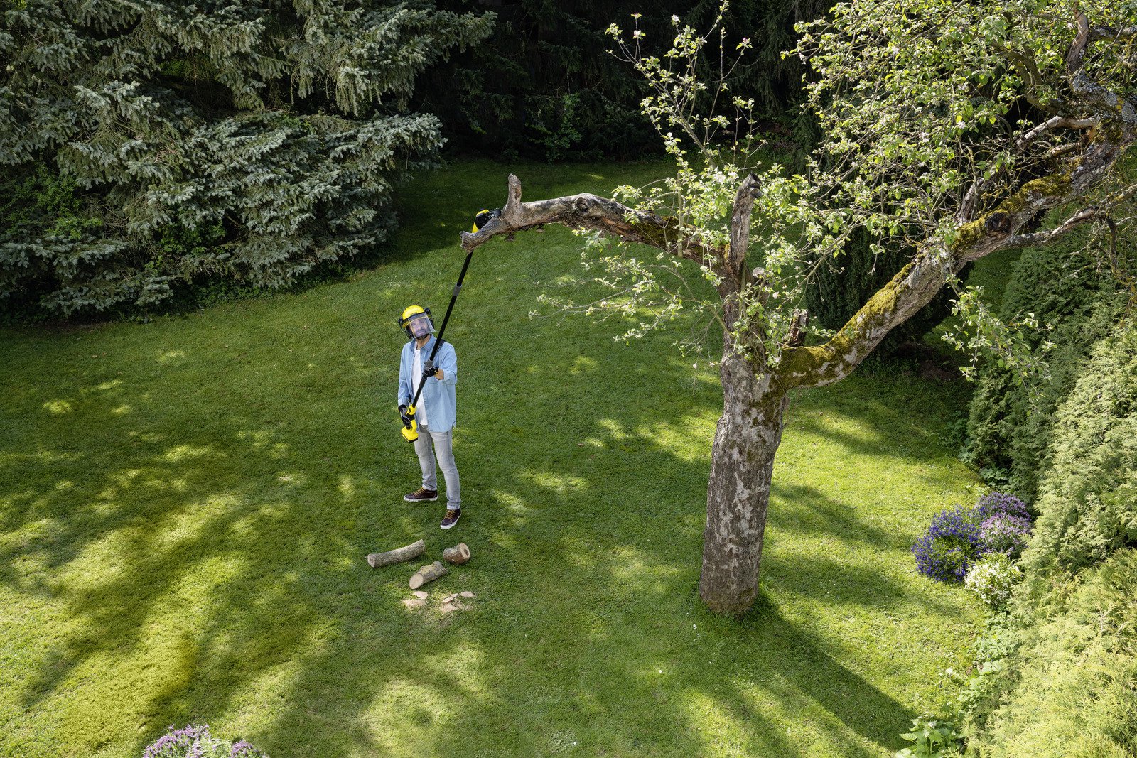 Produktbild Kärcher Akku Astkettensäge PSW 18-20 Battery Beispiel 1 bild 2