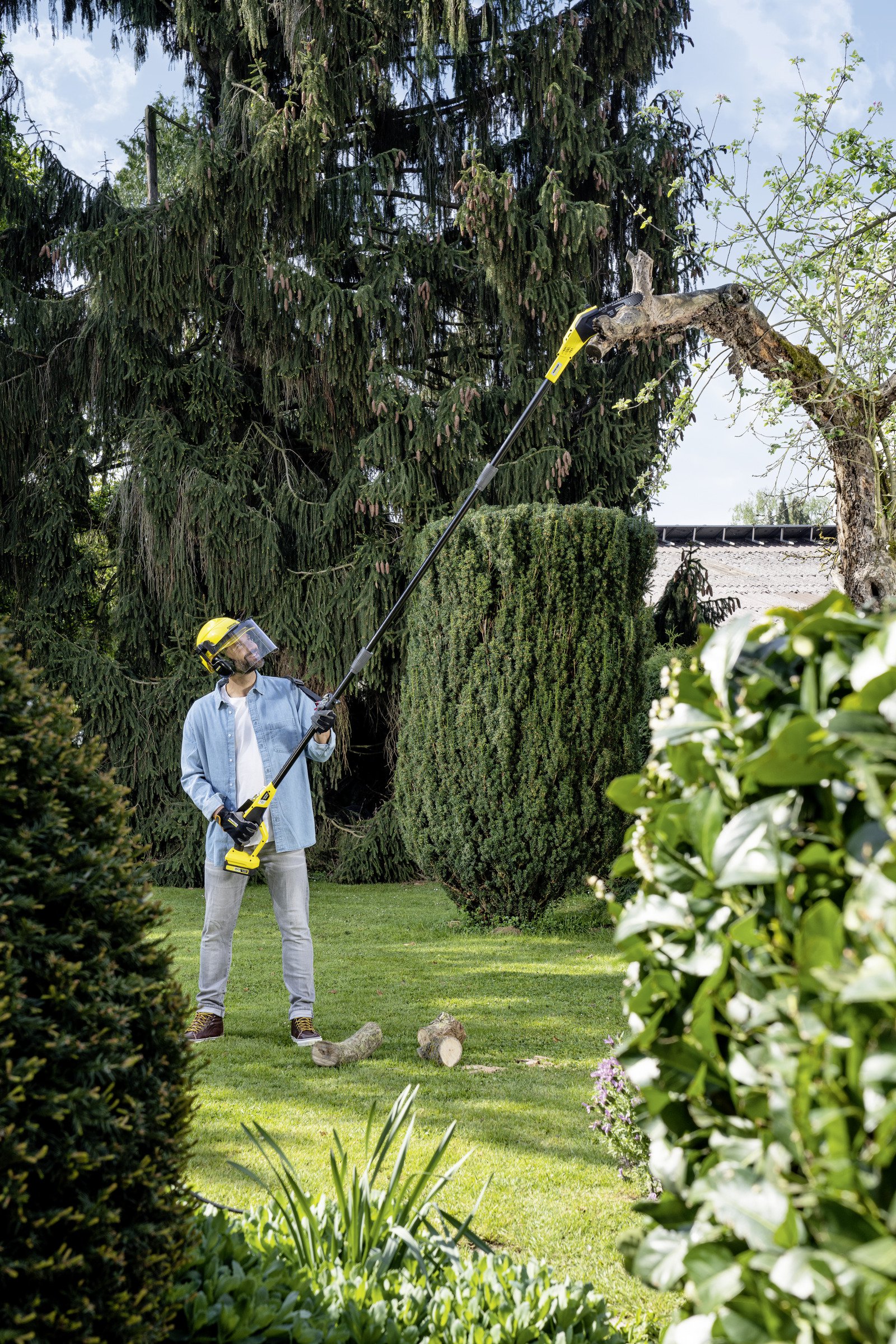 Produktbild Kärcher Akku Astkettensäge PSW 18-20 Battery Beispiel 3 bild 4