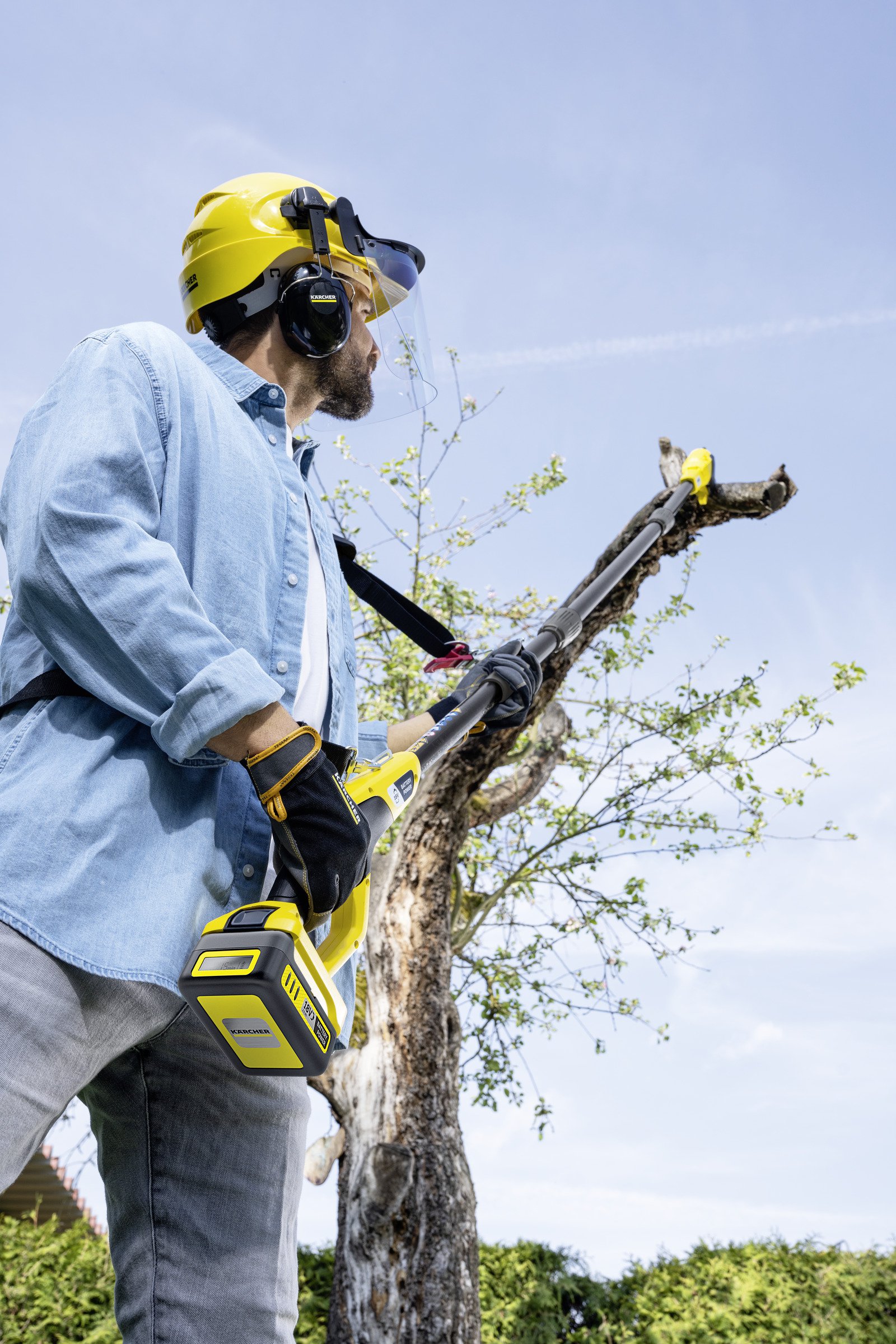 Produktbild Kärcher Akku Astkettensäge PSW 18-20 Battery Beispiel 4 bild 5