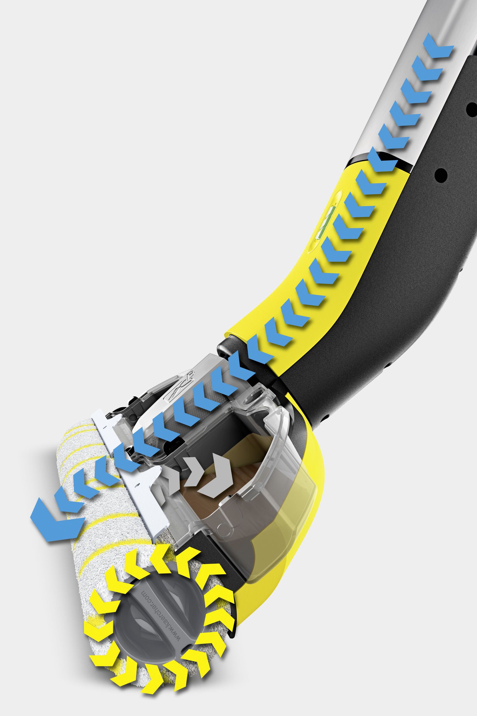 Kärcher Hartbodenreiniger FC 3 Cordless Selbstreinigungsfunktion