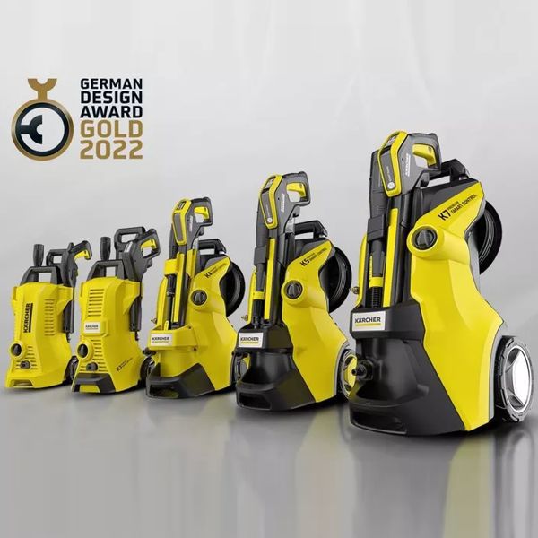 German Design Award Gold für Kärcher K2 – K7 Smart Control Premium Serie