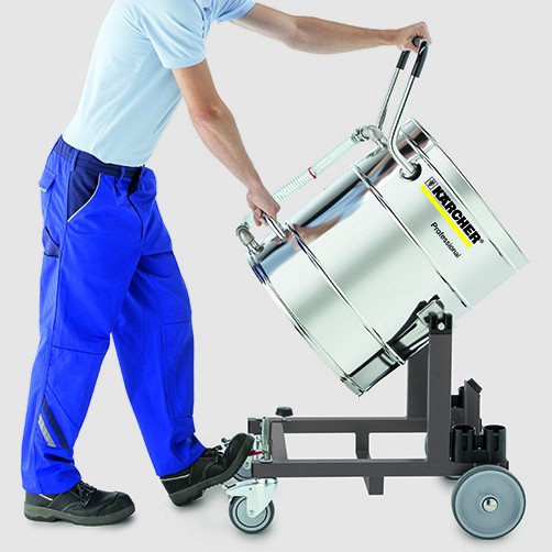Produktbild Kärcher Professional Industriesauger IVR-L 100/24-2 Tc Me Dp Fahrgestell bild 4