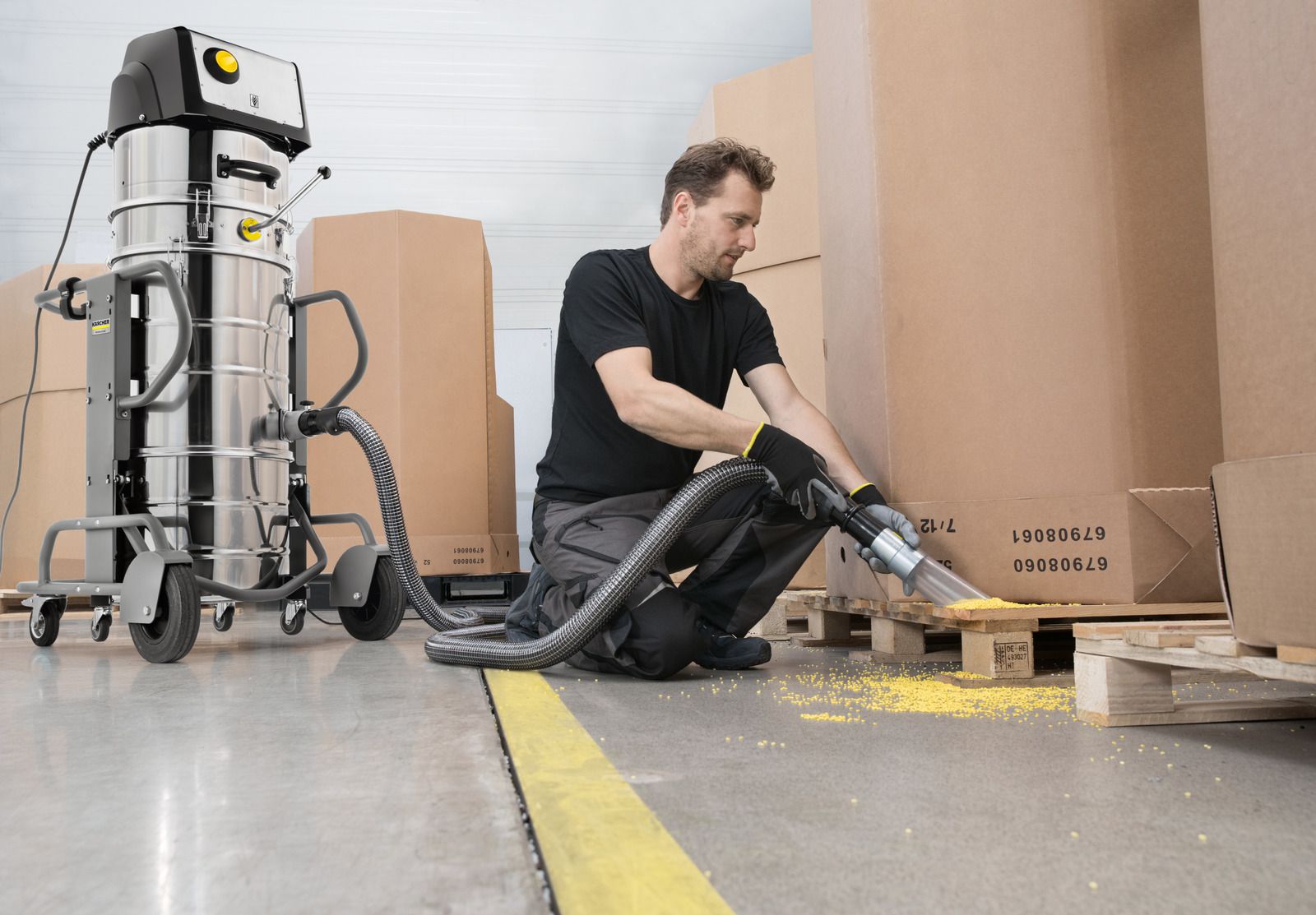 Produktbild Kärcher Industriestaubsauger IVM 60/30 Drehstrom Staubklasse M Beispiel bild 2
