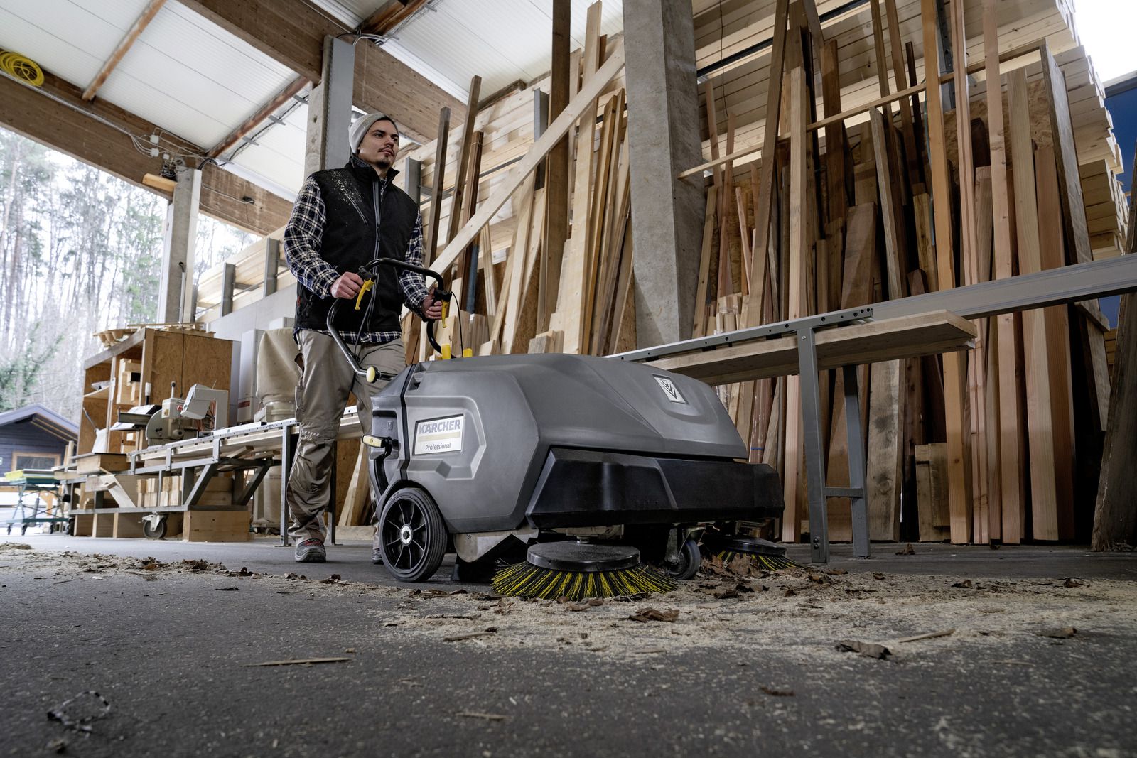 Produktbild Kärcher Kehrmaschine KM 85/50 W Bp Pack 2SB - Beispiel bild 5