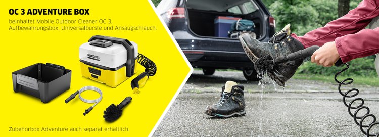 Kärcher Mobile Outdoor Cleaner Adventure Box