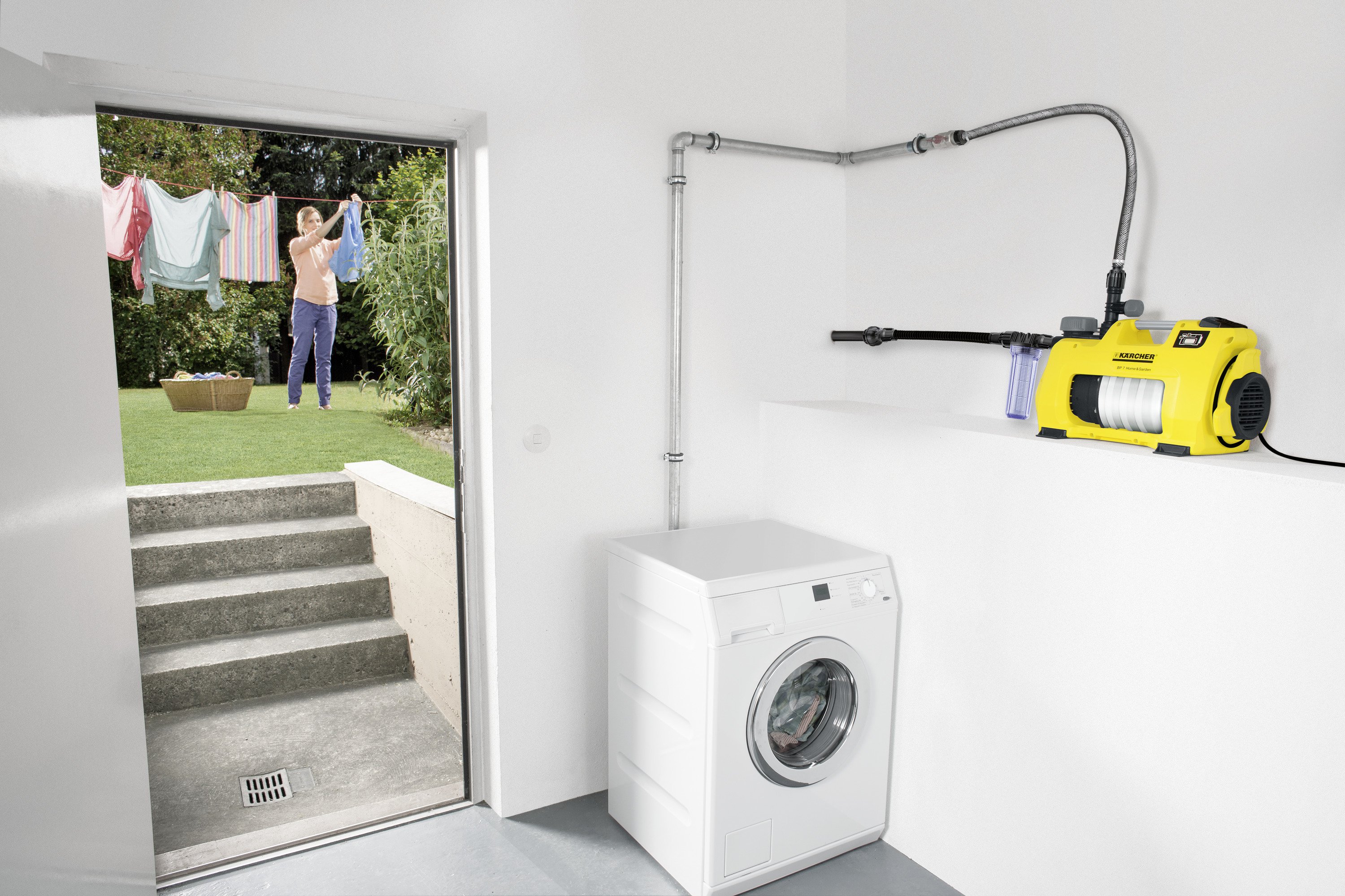 Produktbild Kärcher Sauggarnitur 1,5m zum Anschließen von Pumpen an 1"-Rohrleitungen Keller bild 3