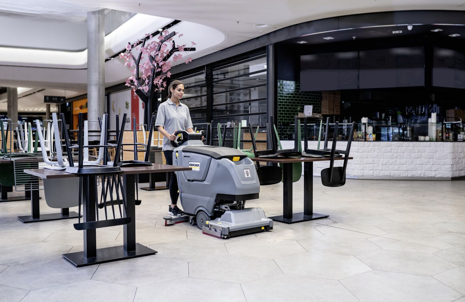 Produktbild Kärcher Scheuersaugmaschine B 50 W Bp Pack 80 Ah Li + R 55 + FC + Dose + Rinse + Auto-Fi - Beispiel bild 10