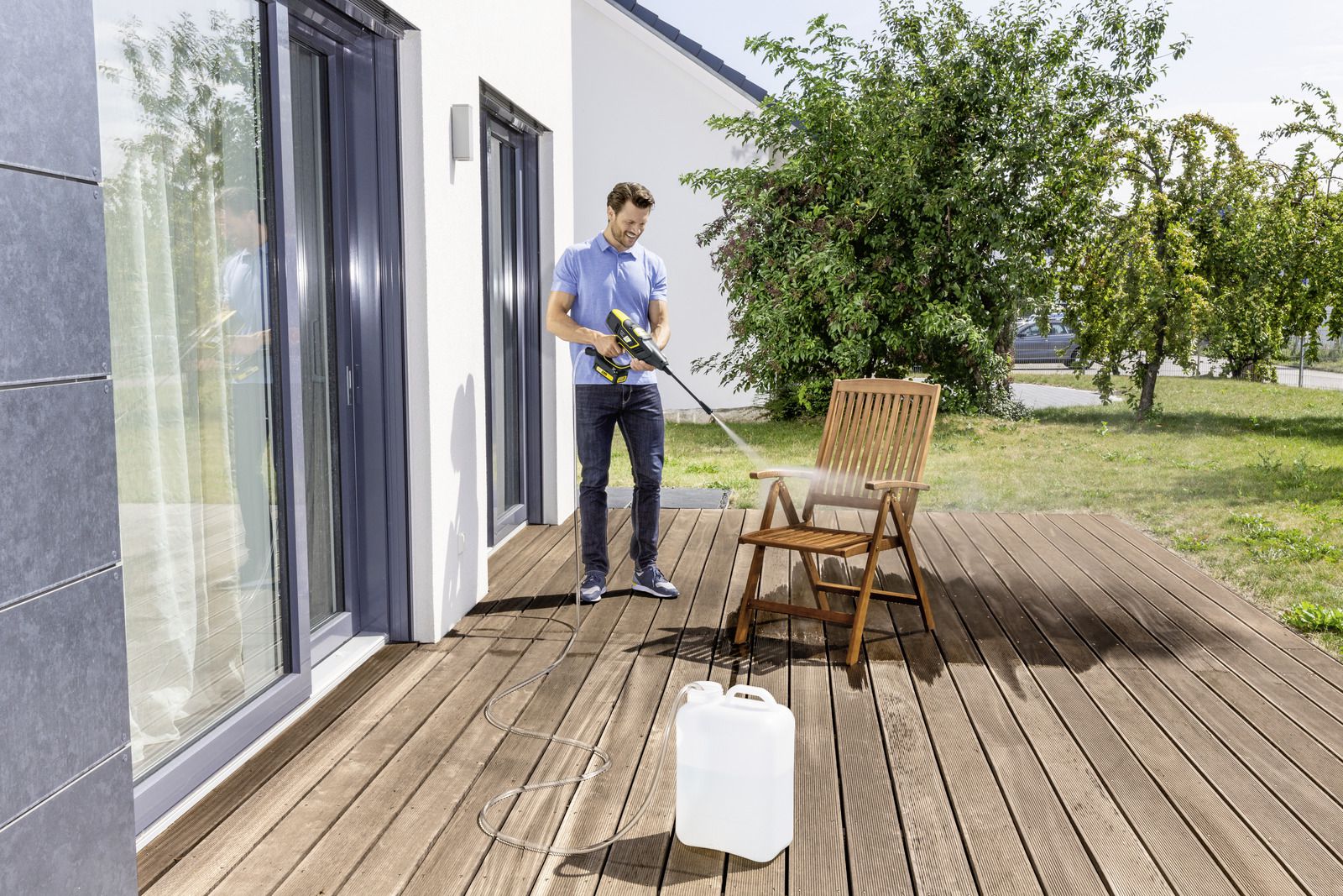 Produktbild Kärcher Ansaugschlauch SH 5 Handheld Anwendung bild 3