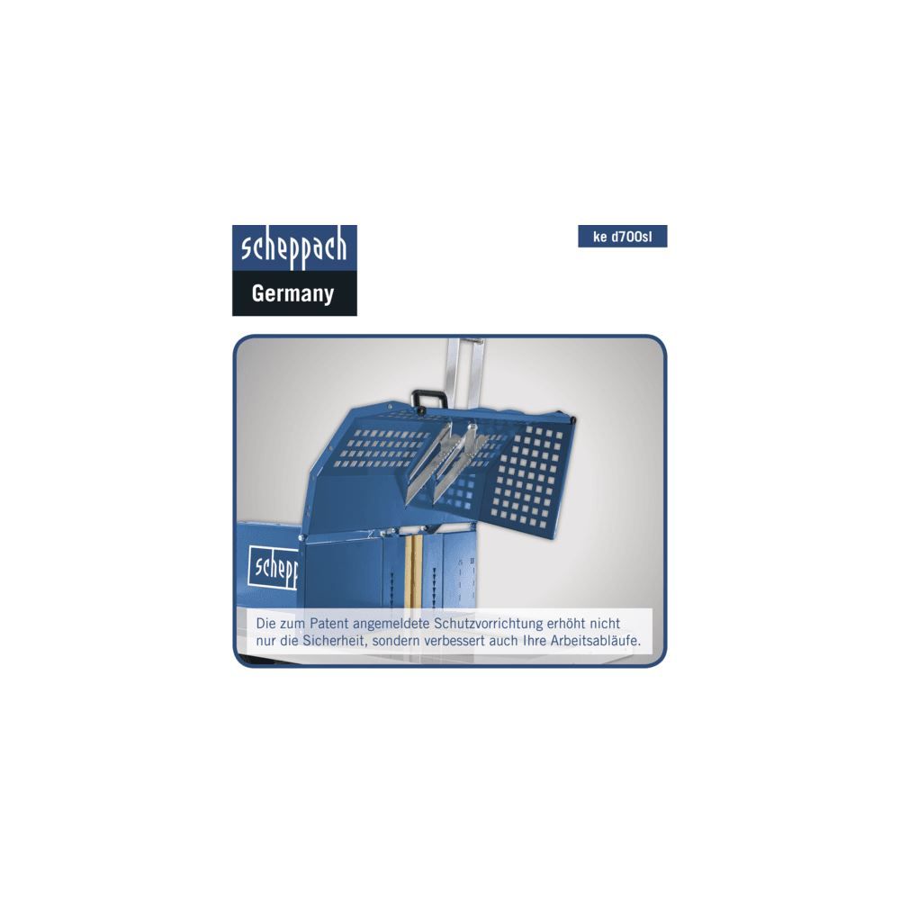 Produktbild SCHEPPACH Rolltischkreissäge ke d700sl 400V 50Hz 5200W 700mm bild 3