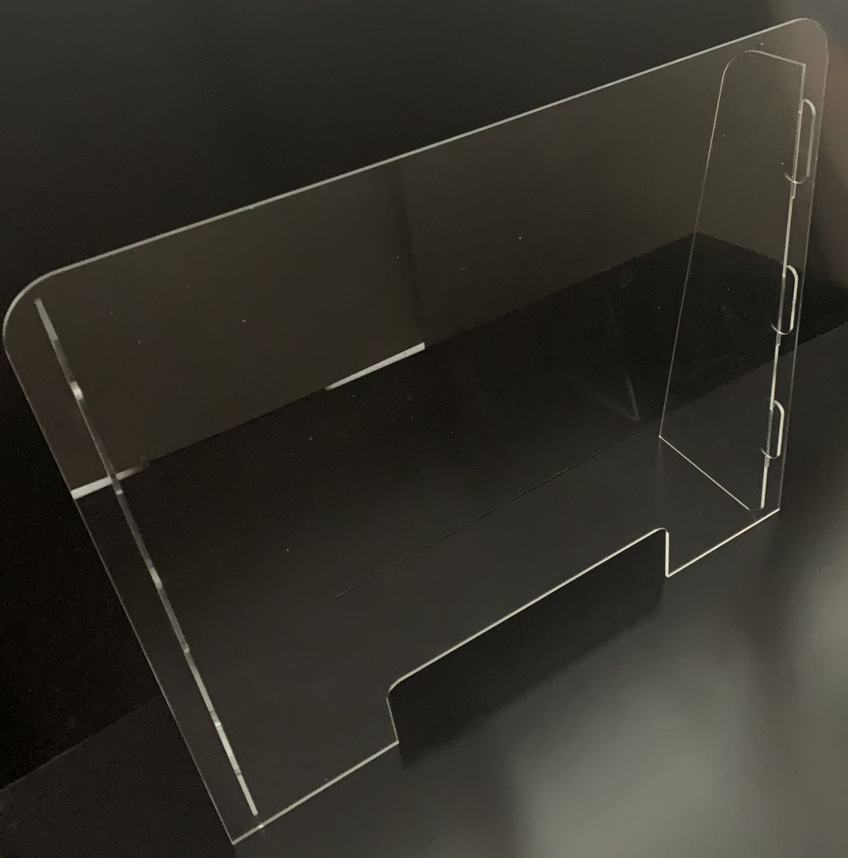 Produktbild Kiesel Werkzeuge Thekenschutz Spuckschutz Virenschutz 800 x 700 x 200 mm