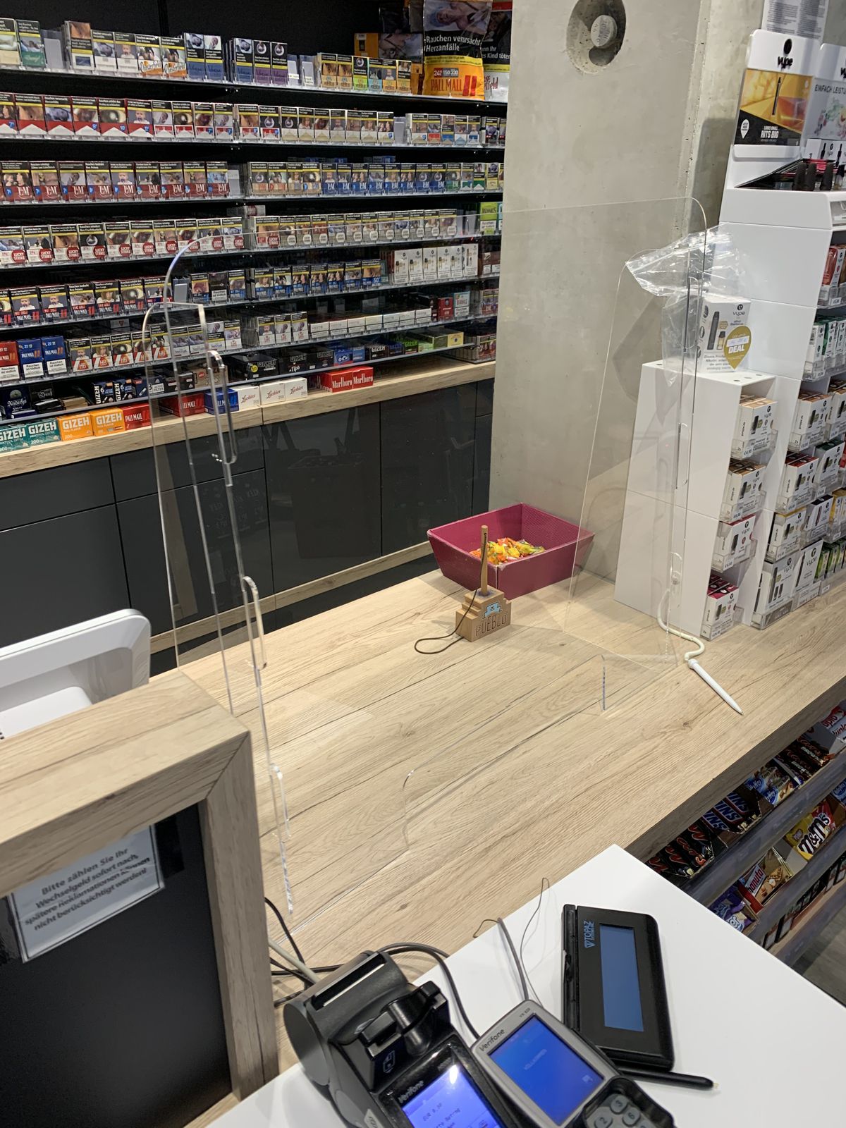 Produktbild Kiesel Werkzeuge Thekenschutz Spuckschutz Virenschutz Beispiel 2 bild 4