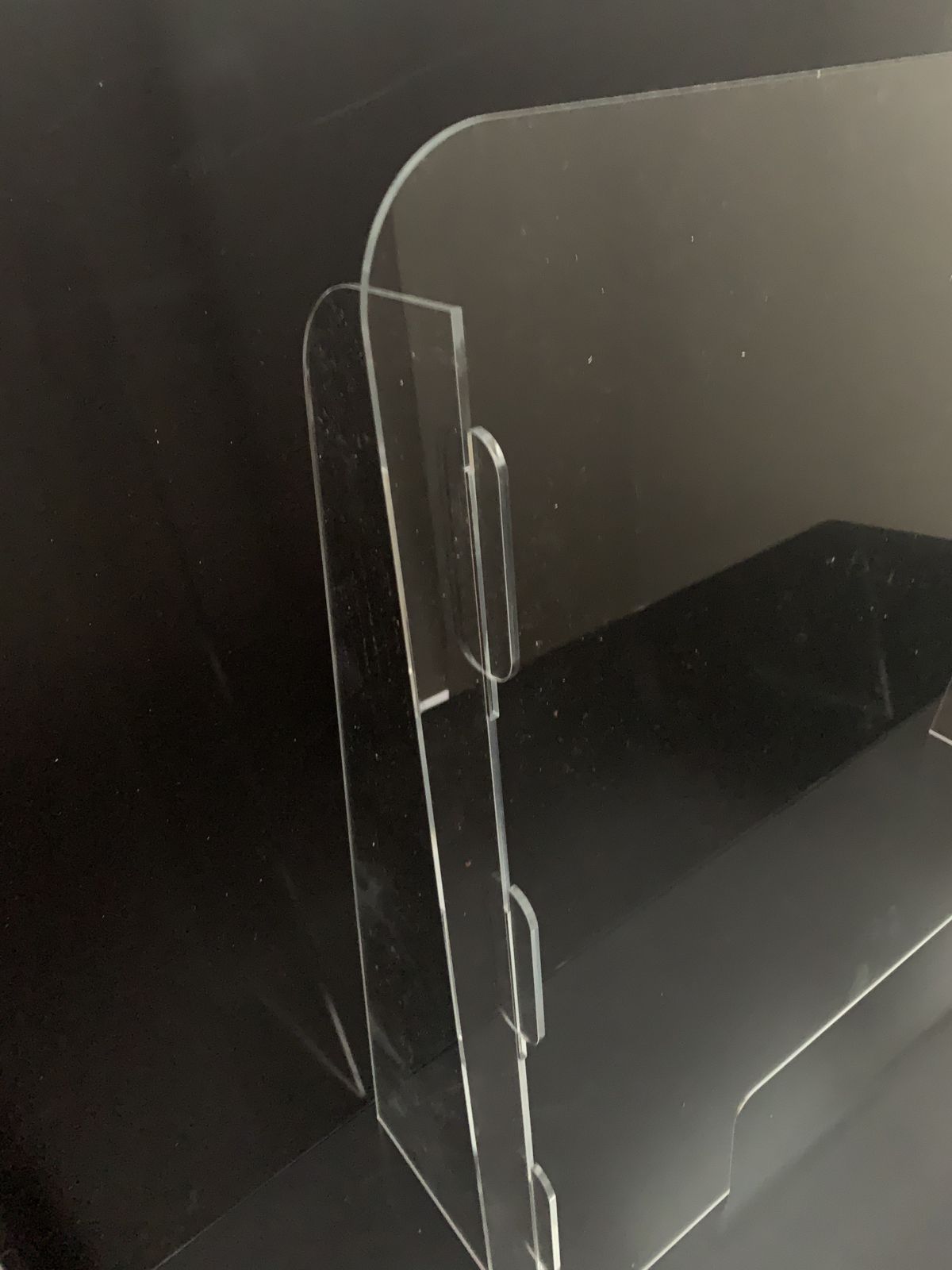 Produktbild Kiesel Werkzeuge Thekenschutz Spuckschutz Virenschutz Detail bild 2