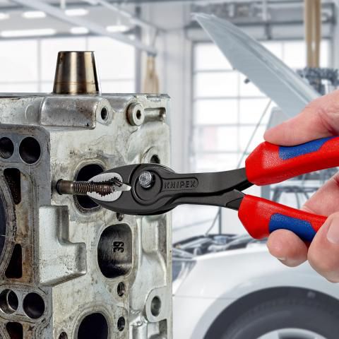 Produktbild Knipex Frontgreifzange 200 mm Mehrkomponenten Griffe - Beispiel bild 11