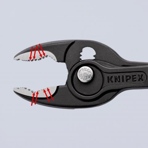 Produktbild Knipex Frontgreifzange 200 mm Mehrkomponenten Griffe - Beispiel bild 10