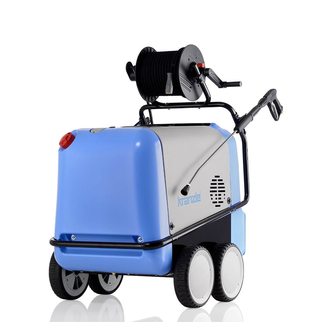 Produktbild Kränzle Hochdruckreiniger Therm 500 E-M 24 Heißwasser Druckreiniger mit Trommel