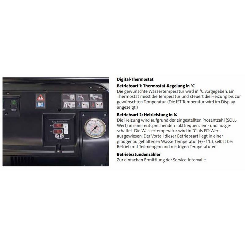 Produktbild Kränzle Hochdruckreiniger Therm 500 E-M 24 Heißwasser Druckreiniger ohne Trommel - Details bild 4