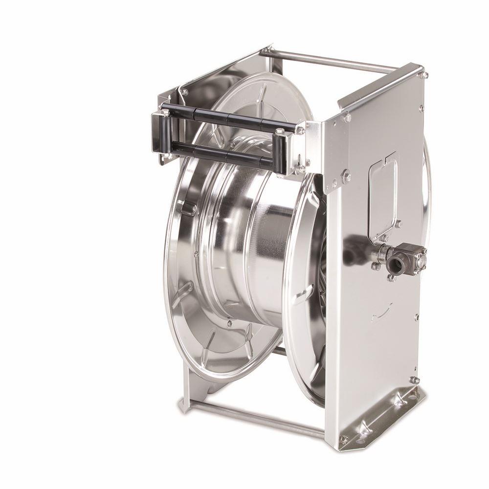 Produktbild KRÄNZLE Schlauchtrommel Automatik Edelstahl für 20m Schlauch