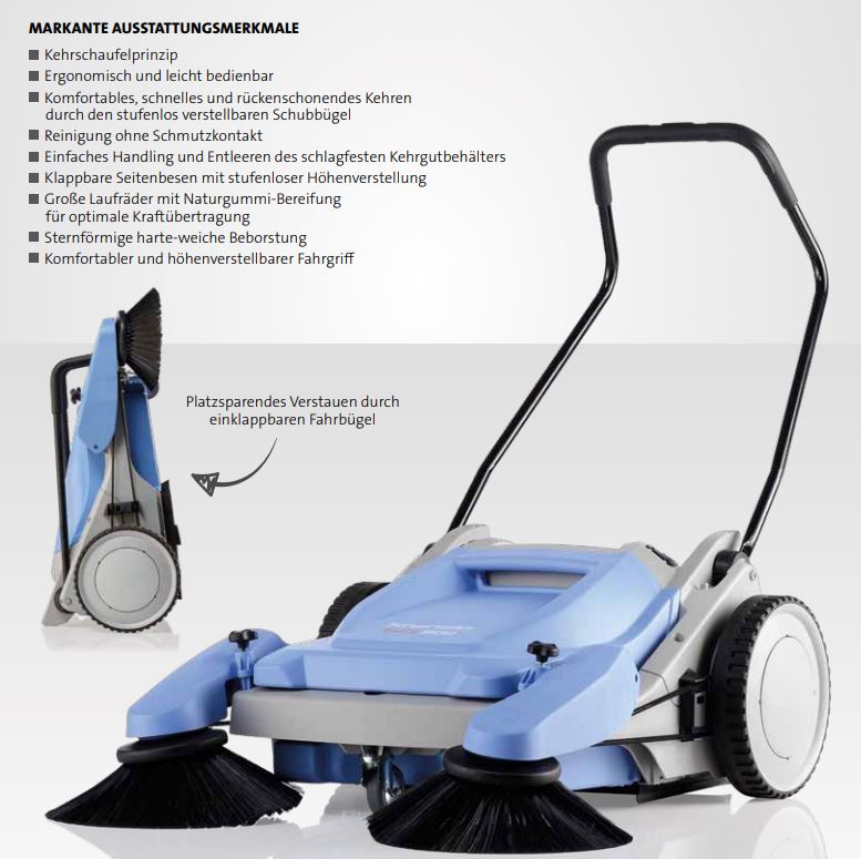 Produktbild Kränzle Kehrmaschine Colly 800 bild 2