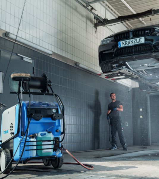 Produktbild Kränzle Hochdruckreiniger therm 1400-RP Beispiel bild 3